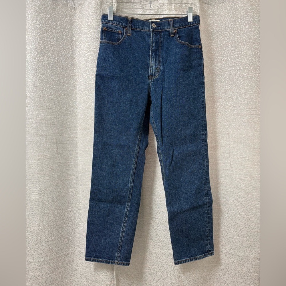Abercrombie & Fitch The Ankle Straight Ultra High Rise Jeans Women’s Size 27/4 - Picture 2 of 9